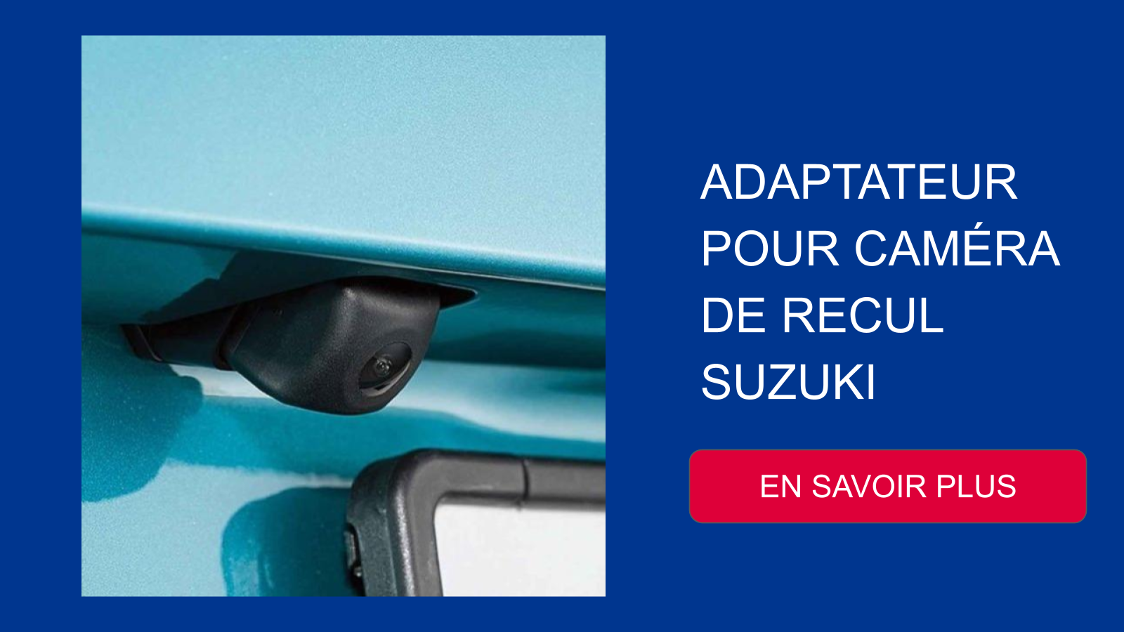 ADAPTATEUR POUR CAMÉRA DE RECUL SUZUKI